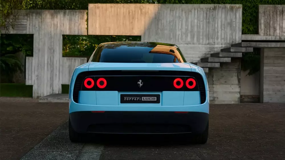 Ferrari Luce sở hữu 4 đèn hậu hình tròn Ferrari Luce sở hữu 4 đèn hậu hình tròn