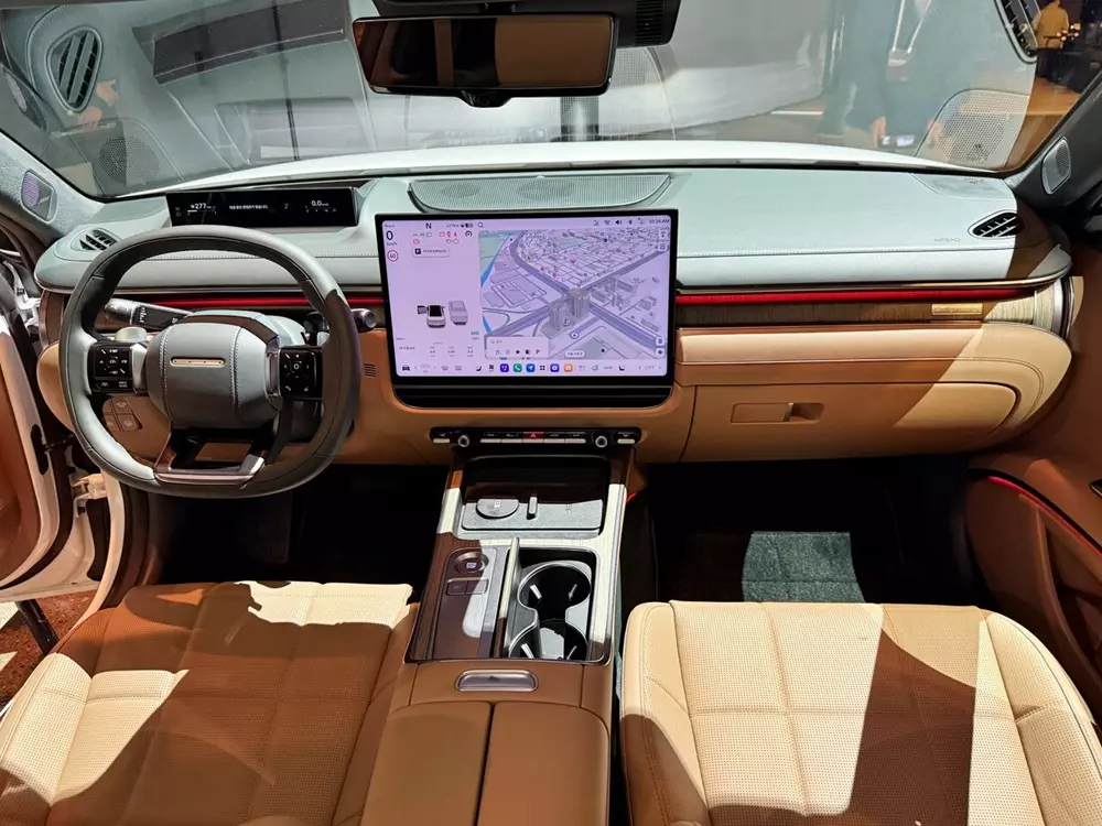 Khoang lái của Hyundai Grandeur 2026