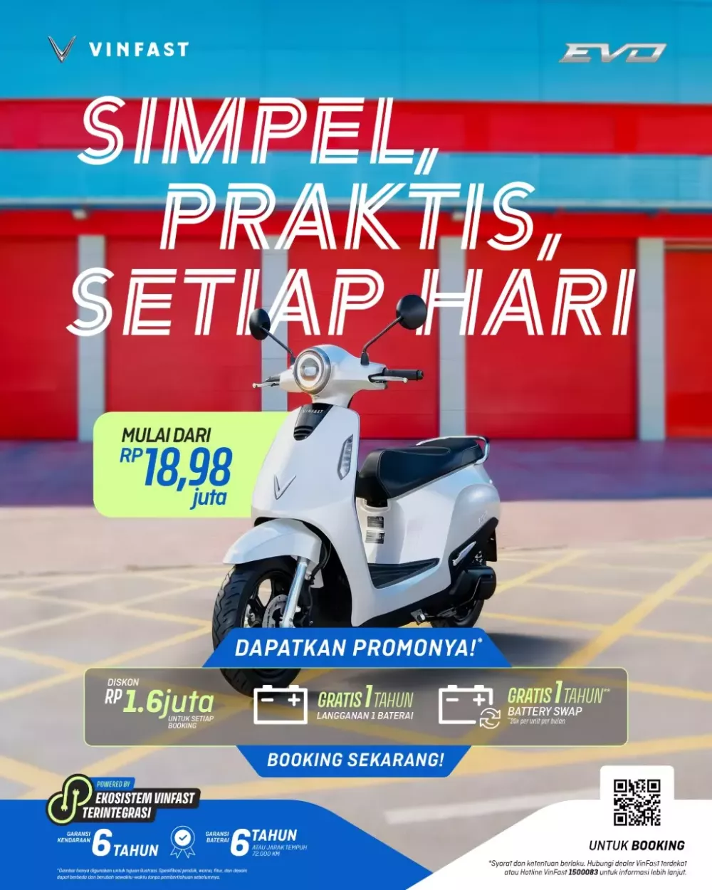 VinFast mở cọc cho 3 mẫu xe máy điện đổi pin tại Indonesia, giá quy đổi từ 28 triệu đồng - Ảnh 2.